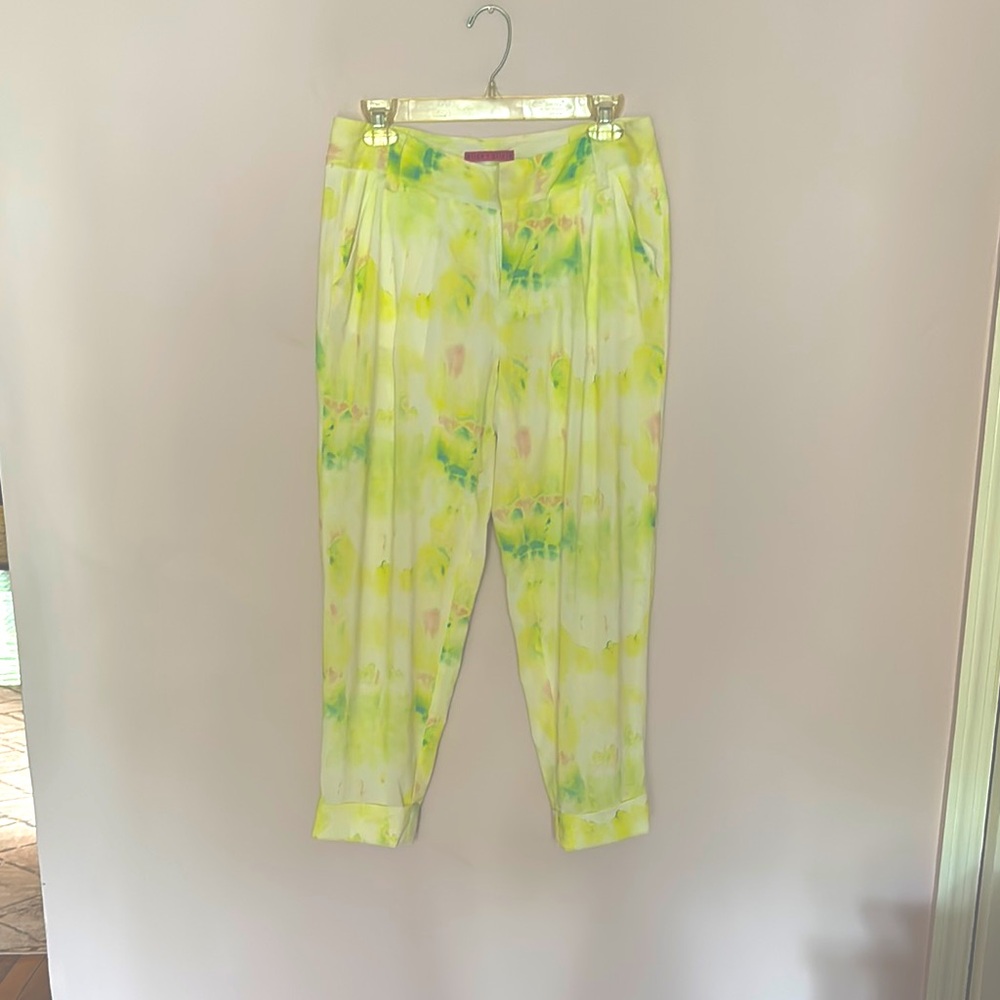 Alice + Olivia Pastel Tie-Dye Pants